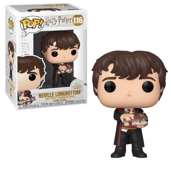 Harry Potter - Neville Longbottom with Monster Book Pop! Vinyl Figure