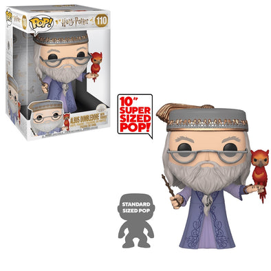 Harry Potter - 10-inch Dumbledore /w Fawkes Pop! Vinyl Figure