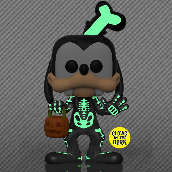 Disney  - Skeleton Goofy (Halloween) Glow-In-The-Dark Exclusive Pop! Vinyl Figure