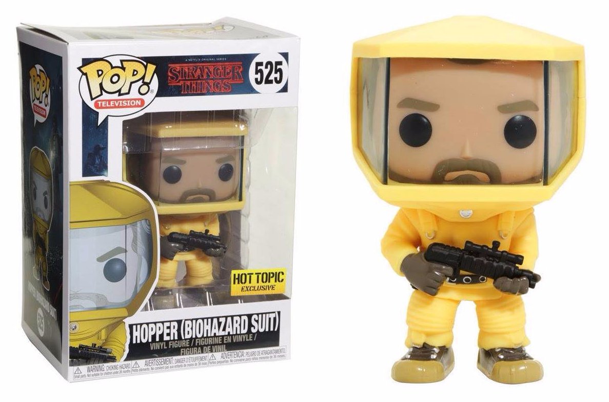 Stranger Things - Hopper (Biohazard Suit) Exclusive Pop! Vinyl