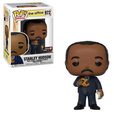 The Office - Stanley Hudson /w Pretzel Exclusive Pop! Vinyl Figure