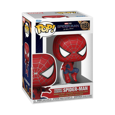 Spider-Man: No Way Home - Friendly Neighborhood Spider-Man Leaping Pop! Vinyl Figure