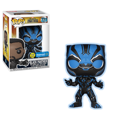 Marvel Black Panther Movie - Black Panther Glow-In-The-Dark Exclusive Pop! Vinyl Figure