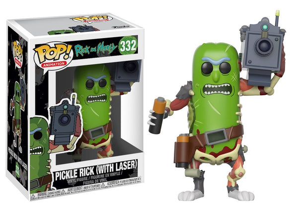 Rick and Morty - Pickle Rick with Laser Pop! Vinyl Figure