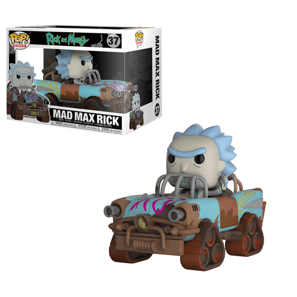 Rick and Morty - Mad Max Rick Pop! Ride Figure