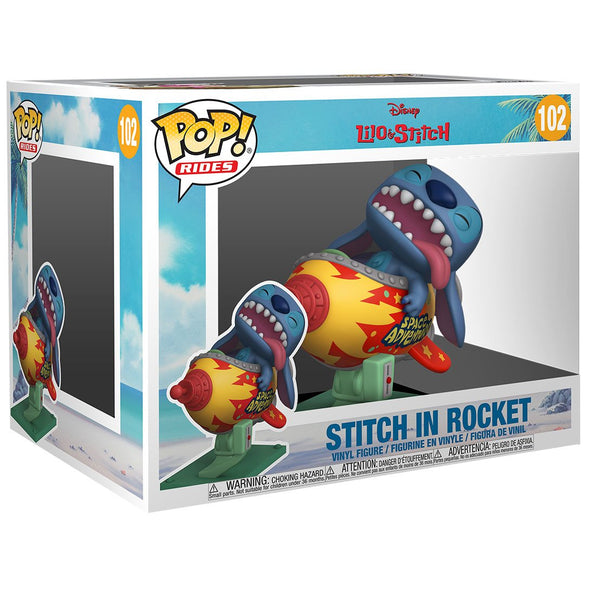Lilo & Stitch - Stitch in Rocket Pop! Ride Figure