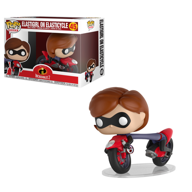 Incredibles 2 - Elastigirl on Elasticycle Pop! Rides Figure