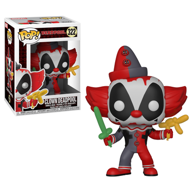 Marvel Deadpool Parody - Clown Deadpool Pop! Vinyl Figure
