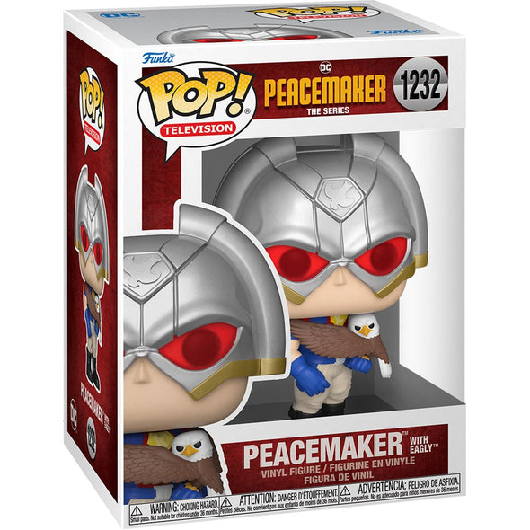 DC Peacemaker:The Series - Peacemaker With Eagly Pop! Vinyl Figure