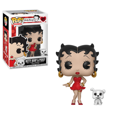Betty Boop - Betty Boop & Pudgy POP! Vinyl Figure
