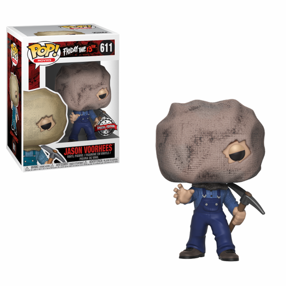 Friday the 13th - Jason Voorhees (Bag Face) Exclusive Pop! Vinyl Figure