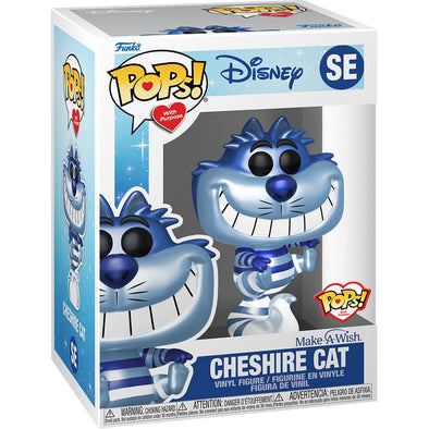 POPs With Purpose - Make-A-Wish Alice In Wonderland Cheshire Cat (Blue Chrome) POP! Vinyl Figure