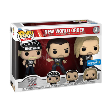 WWE - nWo (New World Order) Exclusive 3-Pack Pop! Vinyl Figures