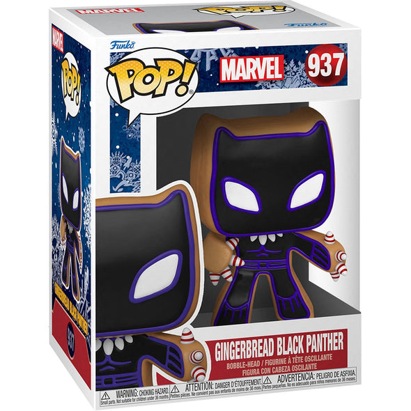 Marvel Holiday - Gingerbread Black Panther (2021) POP! Vinyl Figure