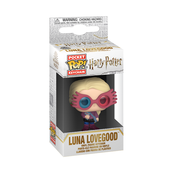 Harry Potter - Luna Lovegood (with Glasses) Pop! Vinyl Keychain