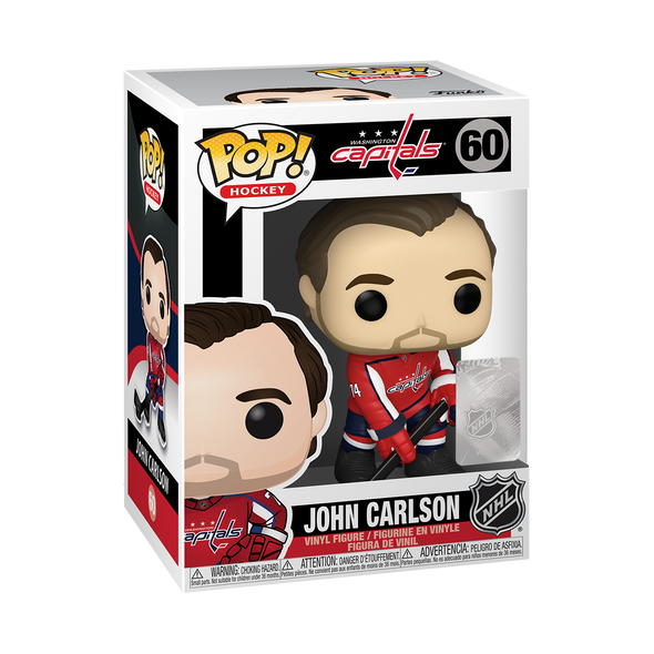 NHL - Capitals John Carlson (Home Jersey) Pop! Vinyl Figure