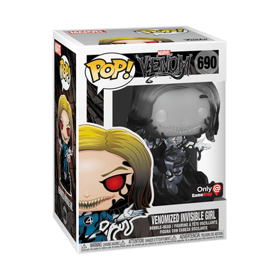 Marvel Venom - Venomized Invisible Girl (Invisible) Exclusive Pop! Vinyl Figure