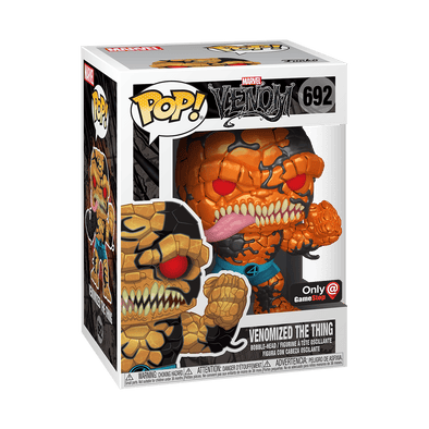 Marvel Venom - Venomized The Thing (Metallic) Exclusive Pop! Vinyl Figure