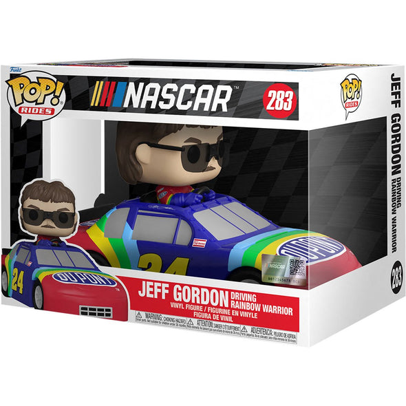 NASCAR - Jeff Gordon (Driving Rainbow Warrior) Pop! Vinyl Ride