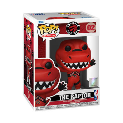 NBA Mascots - Toronto Raptors (Red Jersey - US Variant) Pop! Vinyl Figure