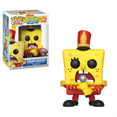 Spongebob Squarepants - Spongebob (Band Outfit) Exclusive POP! Vinyl Figure