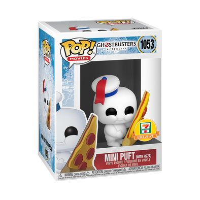 Ghostbusters: Afterlife - Mini-Puft (with Pizza) Exclusive Pop! Vinyl Figure