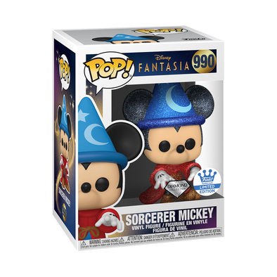 Disney - Sorcerer Mickey Diamond Edition Exclusive Pop! Vinyl Figure