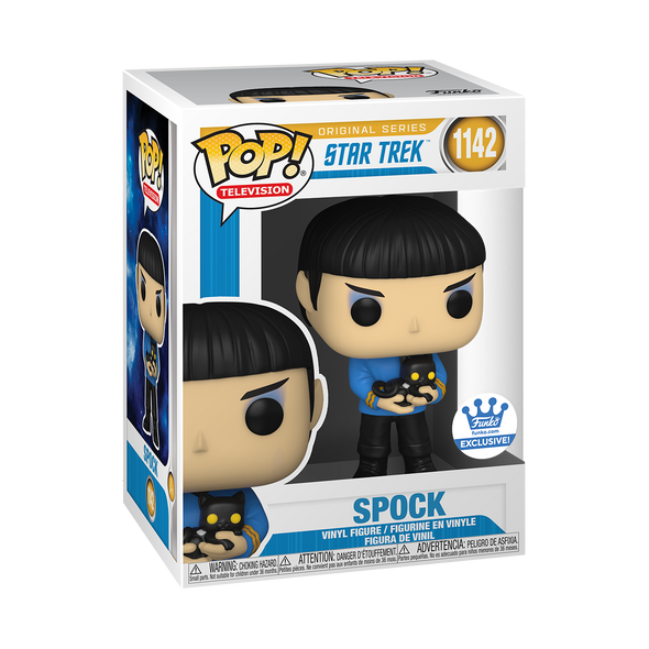 Star Trek: Original Series - Spock /w Cat Exclusive Pop! Vinyl Figure
