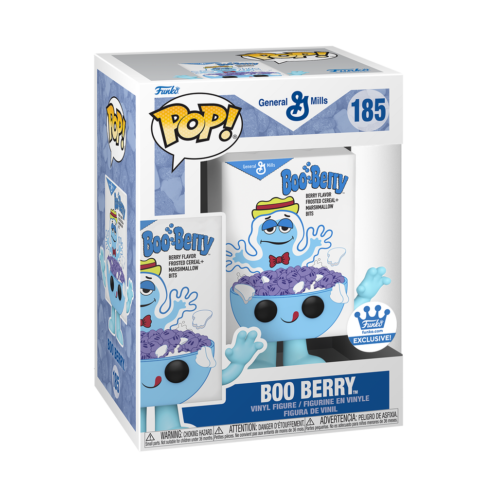 POP Foodies - General Mills Boo Berry Cereal Box Exclusive Pop