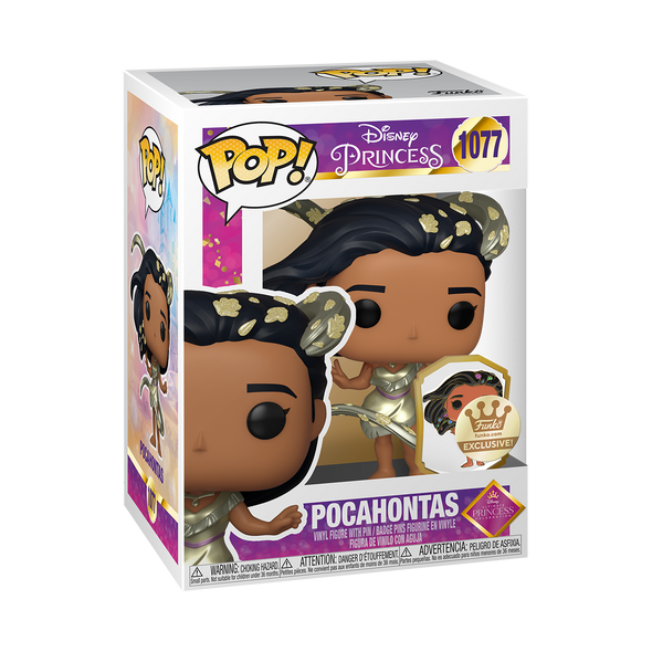 Disney Ultimate Princess - Pocahontas (Golden Collection /w Pin) Exclusive Pop! Vinyl Figure