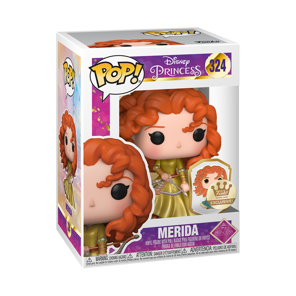 Disney Ultimate Princess Merida (Golden Collection /w Pin