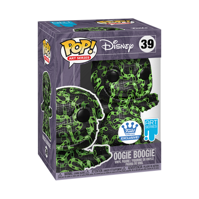 Funko POP! Art Series: Nightmare Before Christmas - Oogie Boogie Exclusive Pop! Vinyl Figure
