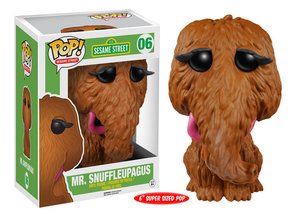 Sesame Street Mr. Snuffleupagus 6" Pop! Vinyl Figure