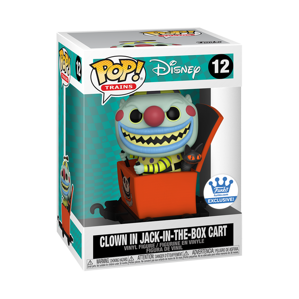 POP Trains - Disney Nightmare Before Christmas Clown Exclusive Pop! Vinyl Figure