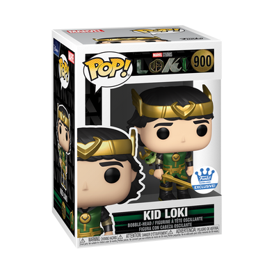 Loki Series - Metallic Kid Loki Exclusive Pop! Vinyl Figure