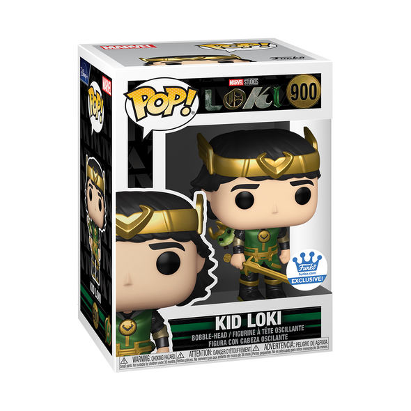 Loki Series - Metallic Kid Loki Exclusive Pop! Vinyl Figure