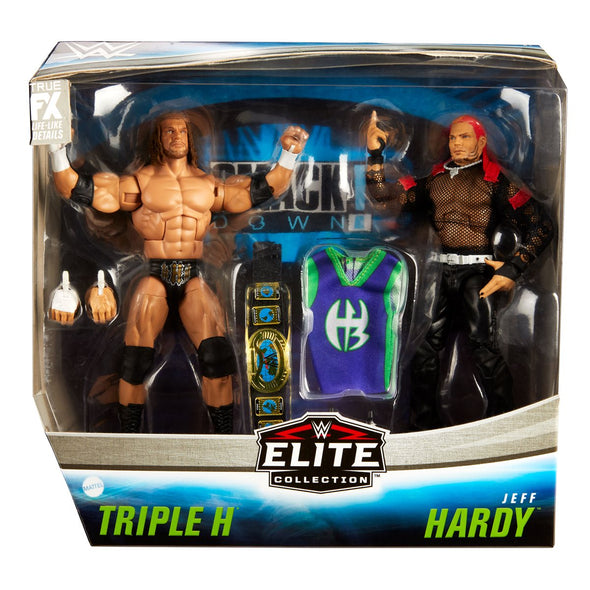 WWE Elite 2-Pack Series - Triple H vs. Jeff Hardy