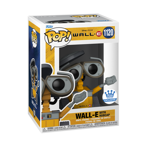 Disney Wall-E - Wall-E (with Hubcap) Exclusive POP! Vinyl Figure