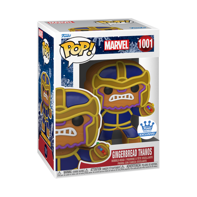 Marvel  - Gingerbread Thanos (Holiday 2021) Exclusive Pop! Vinyl Figure