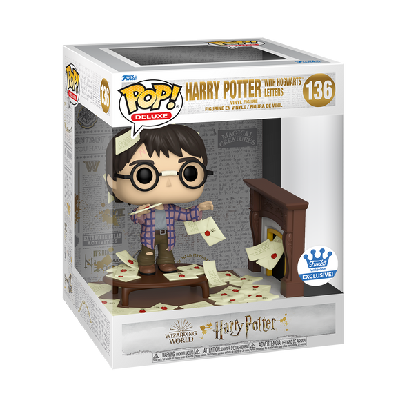 Harry Potter - Harry Potter with Letters Exclusive Deluxe Pop! Vinyl Figure