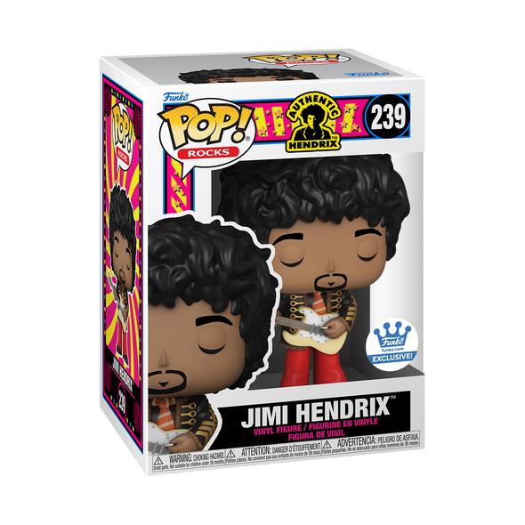 POP Rocks - Jimi Hendrix (in Napoleonic Hussar Jacket) Exclusive POP! Vinyl Figure