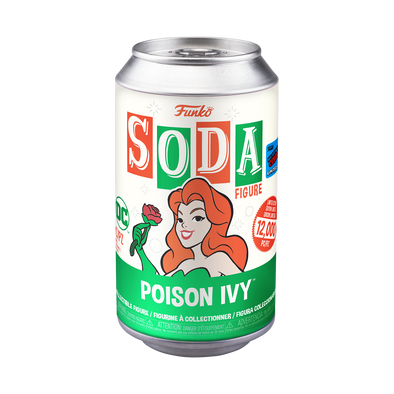 NYCC 2021 - DC Poison Ivy Soda Can Exclusive Vinyl Figure