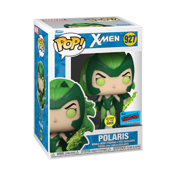 NYCC 2021 - Marvel X-Men Polaris Glow-In-The-Dark Exclusive Pop! Vinyl Figure