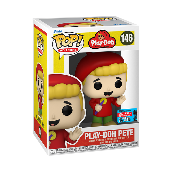 NYCC 2021 - Ad Icons Play-Doh Pete (with Tool) Exclusive Pop! Vinyl Figure