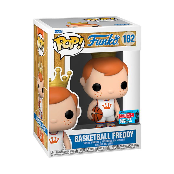 NYCC 2021 - Basketball Freddy Funko (Home Jersey) Exclusive POP! Vinyl Figure