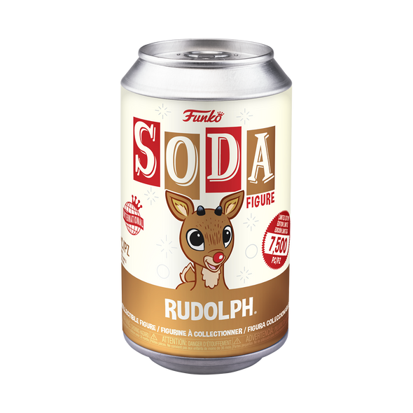 Funko Soda - Rudolph The Red Nosed Reindeer Rudolph Vinyl Figure