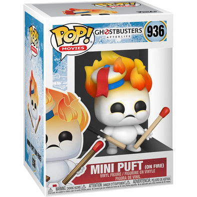 Ghostbusters: Afterlife - Mini-Puft (On Fire) Pop! Vinyl Figure