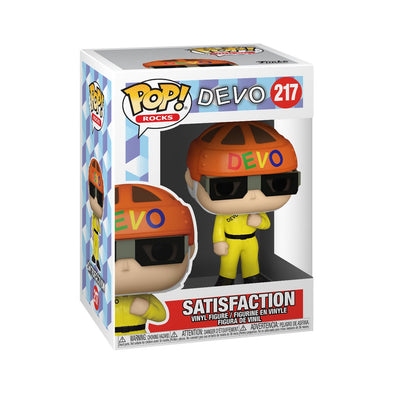 POP Rocks - DEVO "Satisfaction" (Yellow Suit) POP! Vinyl Figure