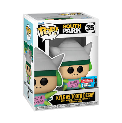 NYCC 2021 - South Park Kyle as Tooth Decay Exclusive Pop! Vinyl Figure