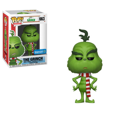 Dr. Seuss - The Grinch (with Scarf) Exclusive POP! Vinyl Figure